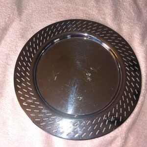 Alessi Italy Vintage Inox 18/10 Stainless Steel 12 in Round Open-Work Platter